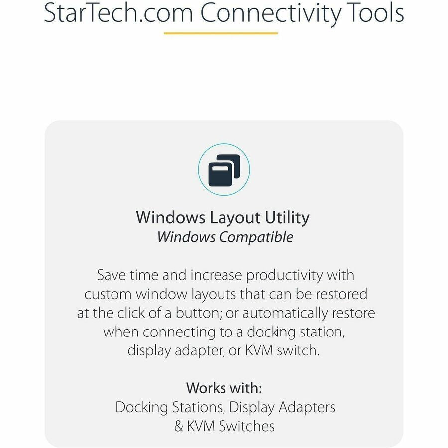 StarTech.com 3-Port DisplayPort 1.4 Splitter, DisplayPort to 3x DP Multi-Monitor Adapter, Triple 4K Computer MST Hub, Windows Only MST14DP123DP