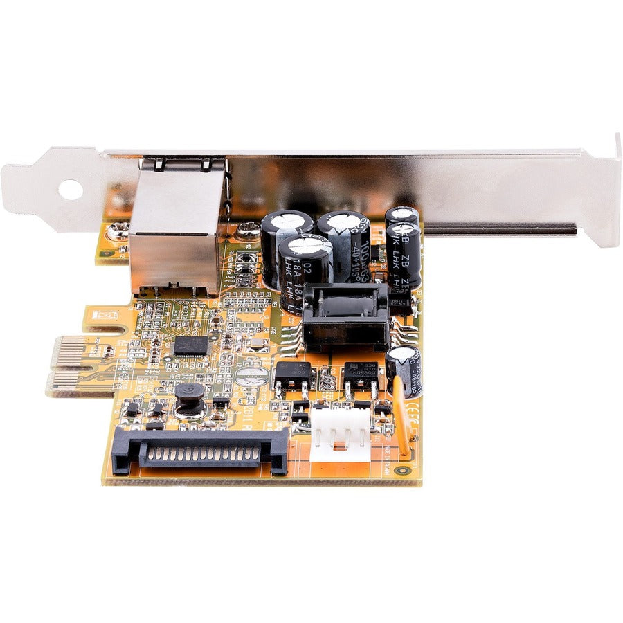 StarTech.com 1 Port 2.5Gbps PoE Network Card, PCIe Ethernet Card, 30W 802.3at PoE NIC for PC/Servers, RJ45/Network PoE LAN Adapter, NBaseT ST1000PEXPSE
