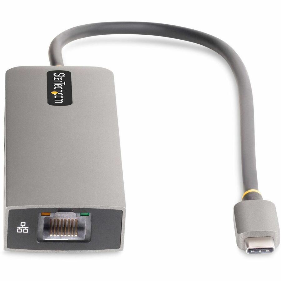 StarTech.com 3-Port USB-C Hub with 2.5 Gb Ethernet and 100W PD Passthrough - USB-C to 2x USB-A/1x USB-C, USB 3.2 10Gbps Type-C Adapter Hub 10G2A1C25EPD-USB-HUB