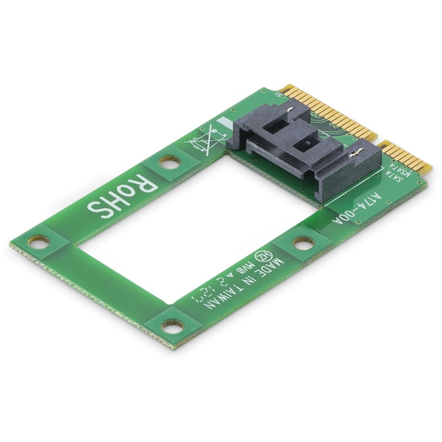 StarTech.com mSATA to SATA HDD / SSD Adapter &acirc;&euro;" Mini SATA to SATA Converter Card MSAT2SAT3