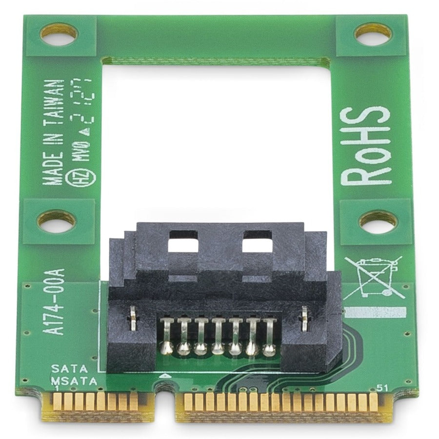 StarTech.com mSATA to SATA HDD / SSD Adapter &acirc;&euro;" Mini SATA to SATA Converter Card MSAT2SAT3