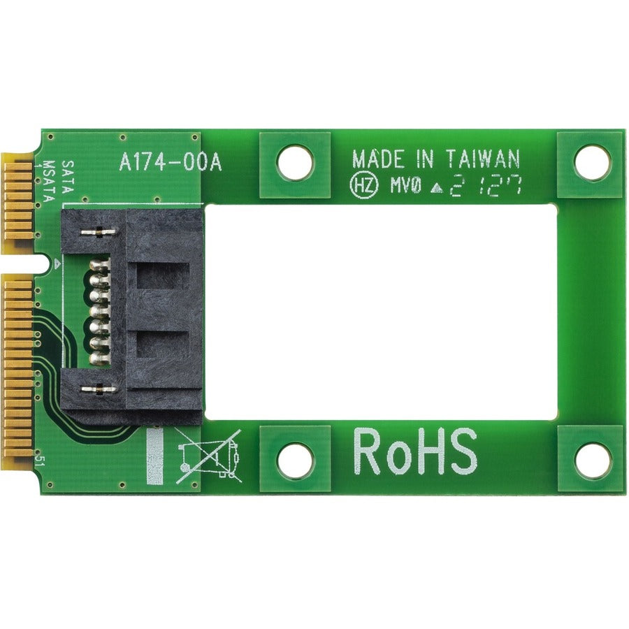 StarTech.com mSATA to SATA HDD / SSD Adapter &acirc;&euro;" Mini SATA to SATA Converter Card MSAT2SAT3
