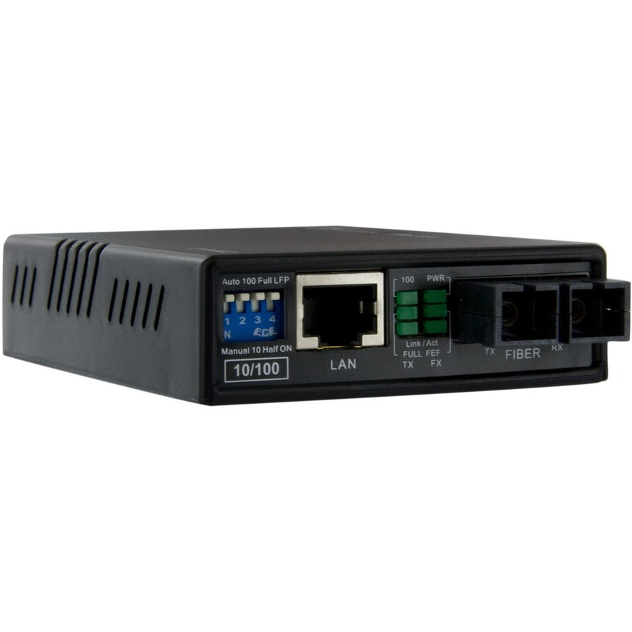 StarTech.com 10/100 Fiber to Ethernet Media Converter Multi Mode SC 2 km MCM110SC2