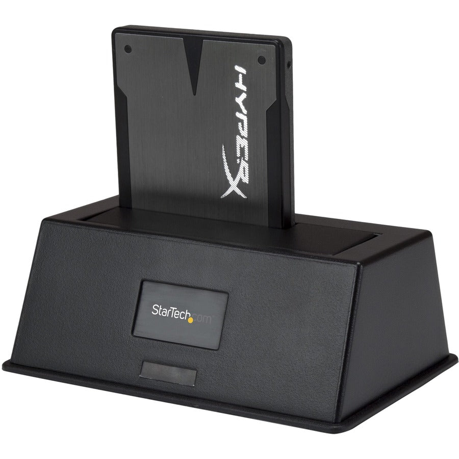 StarTech.com Single Bay USB 3.0 to SATA Hard Drive Docking Station, USB 3.0 (5 Gbps) Hard Drive Dock, External 2.5/3.5" SATA HDD/SSD Dock SDOCKU33BV