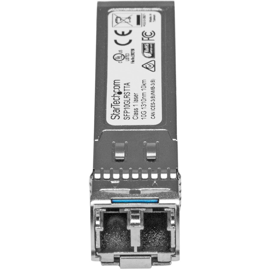 StarTech.com Cisco SFP-10G-LR-S Comp. SFP+ Module - 10GBASE-LR - 10GE Gigabit Ethernet SFP+ 10GbE Single Mode Fiber SMF Optic Transceiver SFP10GLRSTTA