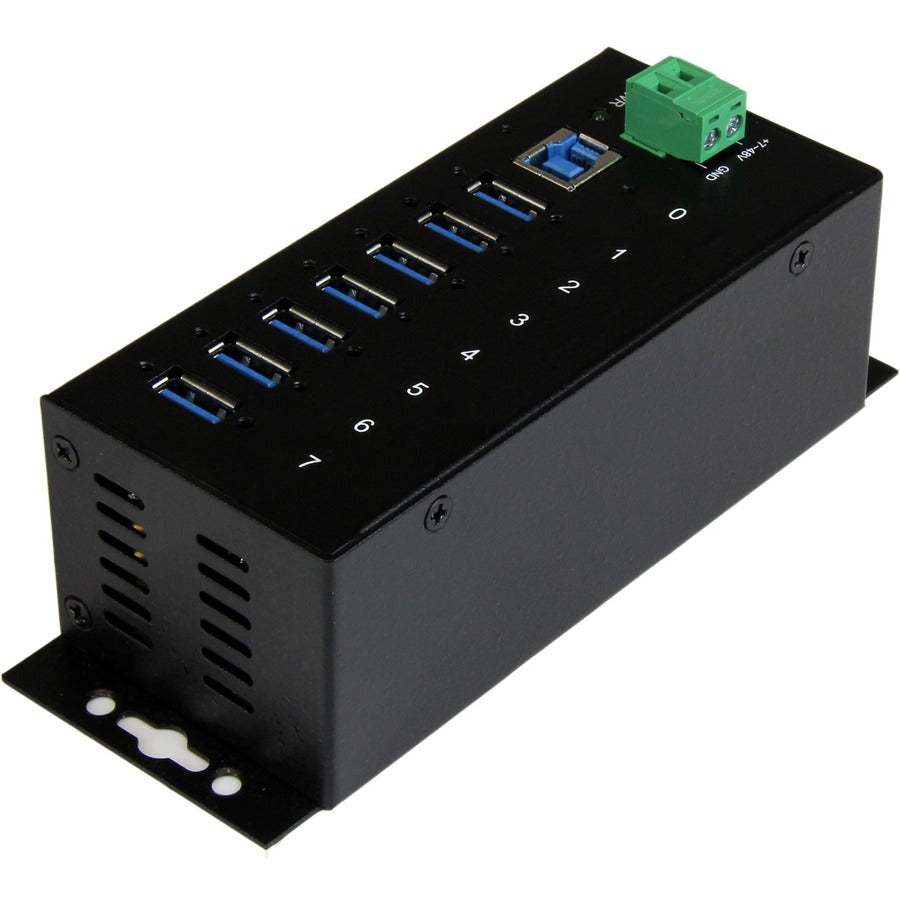 StarTech.com 7 Port Industrial USB 3.0 Hub with ESD - 5Gbps ST7300USBME