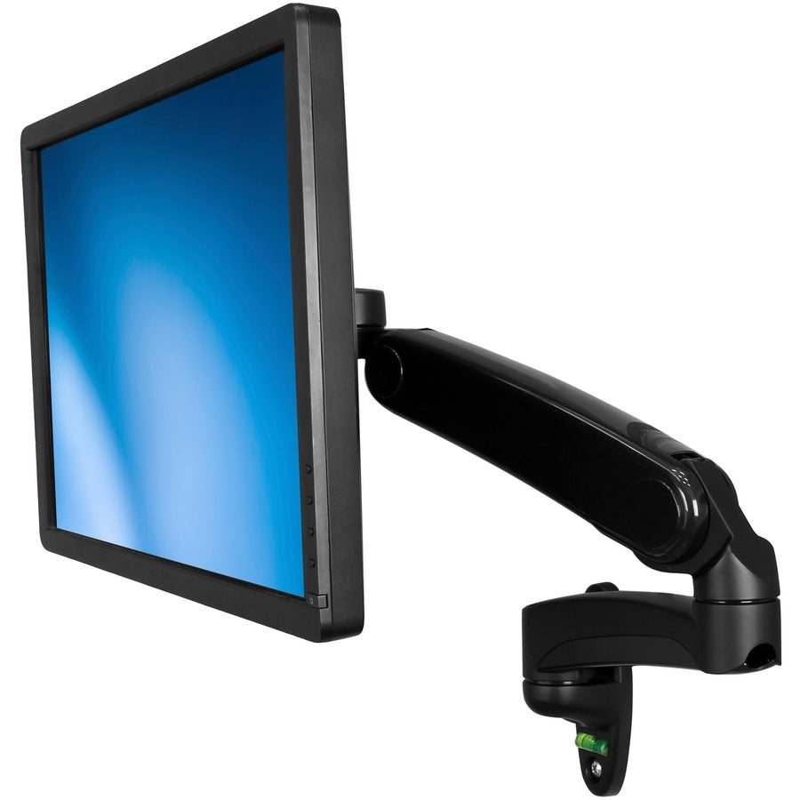 StarTech.com Single Wall Mount Monitor Arm, Gas-Spring, Full Motion Articulating, For VESA Mount Monitors up to 34" (19.8lb/9kg) ARMPIVWALL