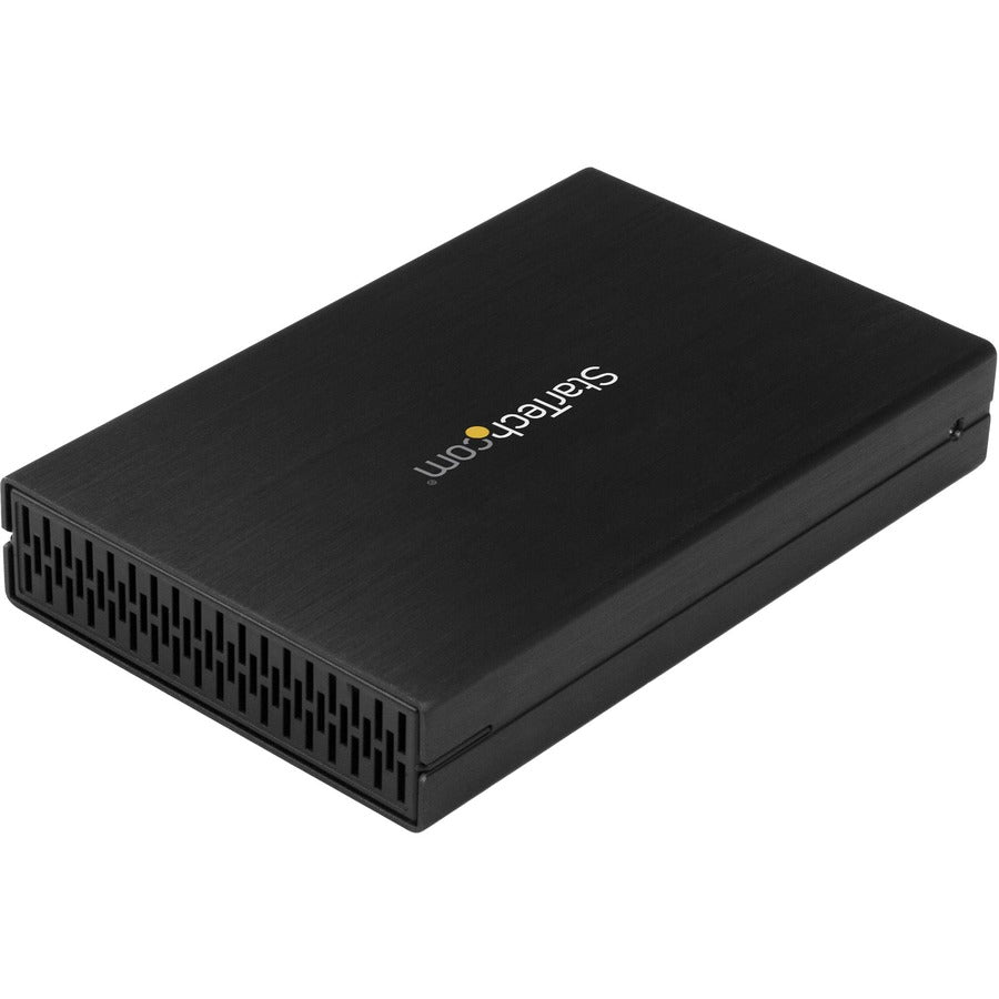 StarTech.com 2.5" USB-C Hard Drive Enclosure &acirc;&euro;" USB 3.1 Type C &acirc;&euro;" with USB-C and USB-A Cable &acirc;&euro;" USB 3.0 HDD Enclosure S251BU31315