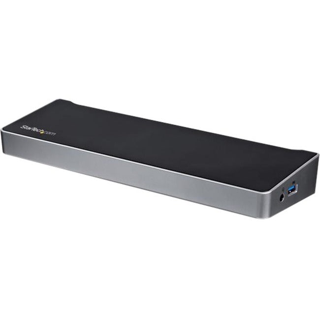 StarTech.com USB 3.0 Triple Monitor Docking Station - Compatible with Windows / macOS - Supports Three Displays - 2 x DisplayPort and HDMI or 4K Ultra HD on a Single Monitor - USB3DOCKH2DP USB3DOCKH2DP