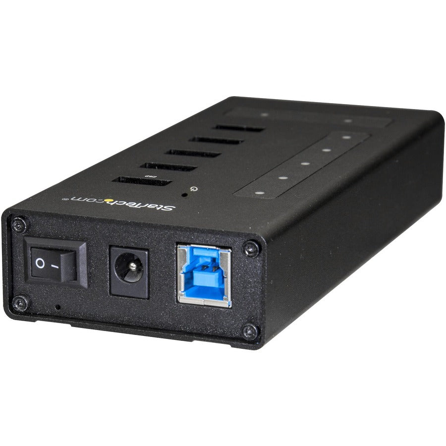 StarTech.com 7 Port USB C Hub - 2x USB-C & 5x USB-A - Mountable Metal USB 3.0 Type-C Hub - 5Gbps USB 3.2 Gen 1 - Self Powered - BC 1.2 HB30C5A2CST