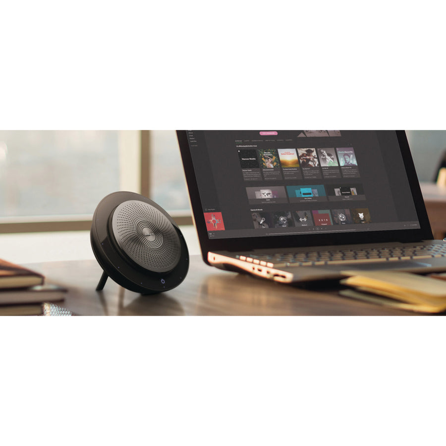 Jabra Speak 710-UC Wired/Wireless Bluetooth Speakerphone - Skype for Business 7710-409