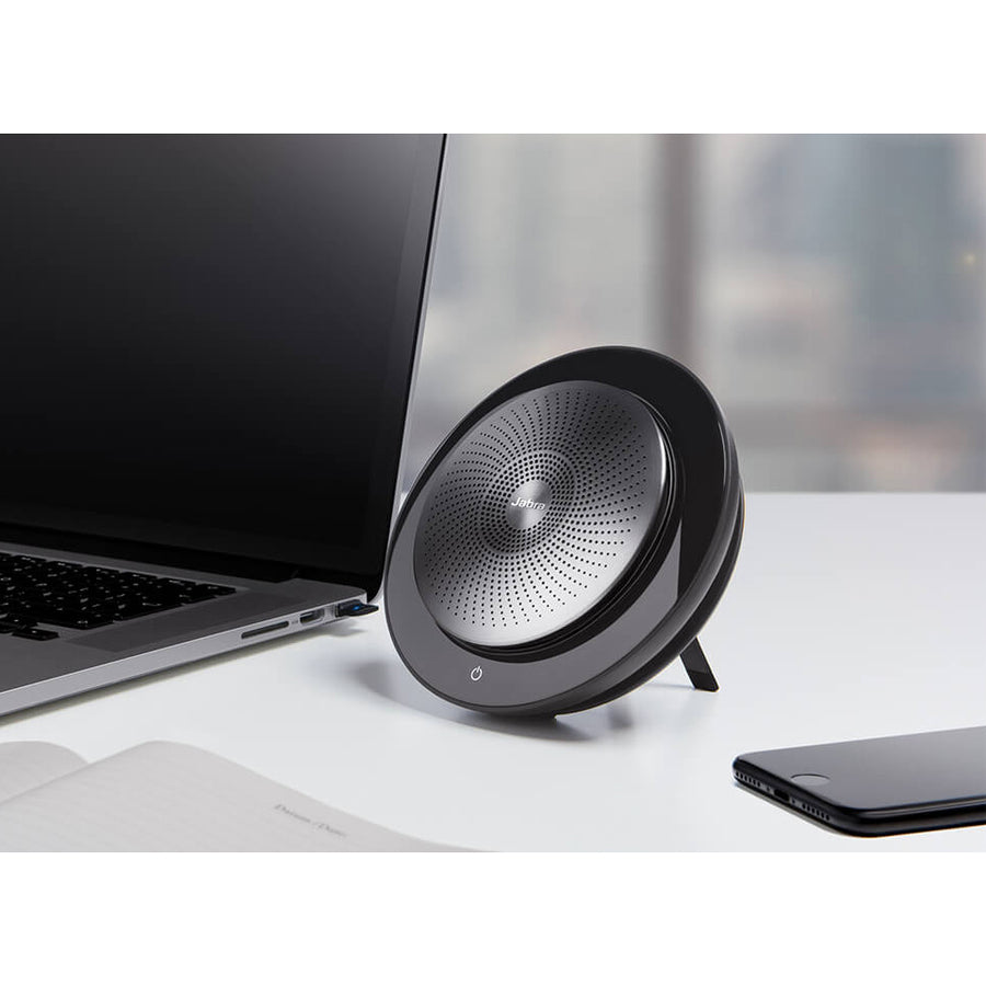 Jabra Speak 710-UC Wired/Wireless Bluetooth Speakerphone - Skype for Business 7710-409