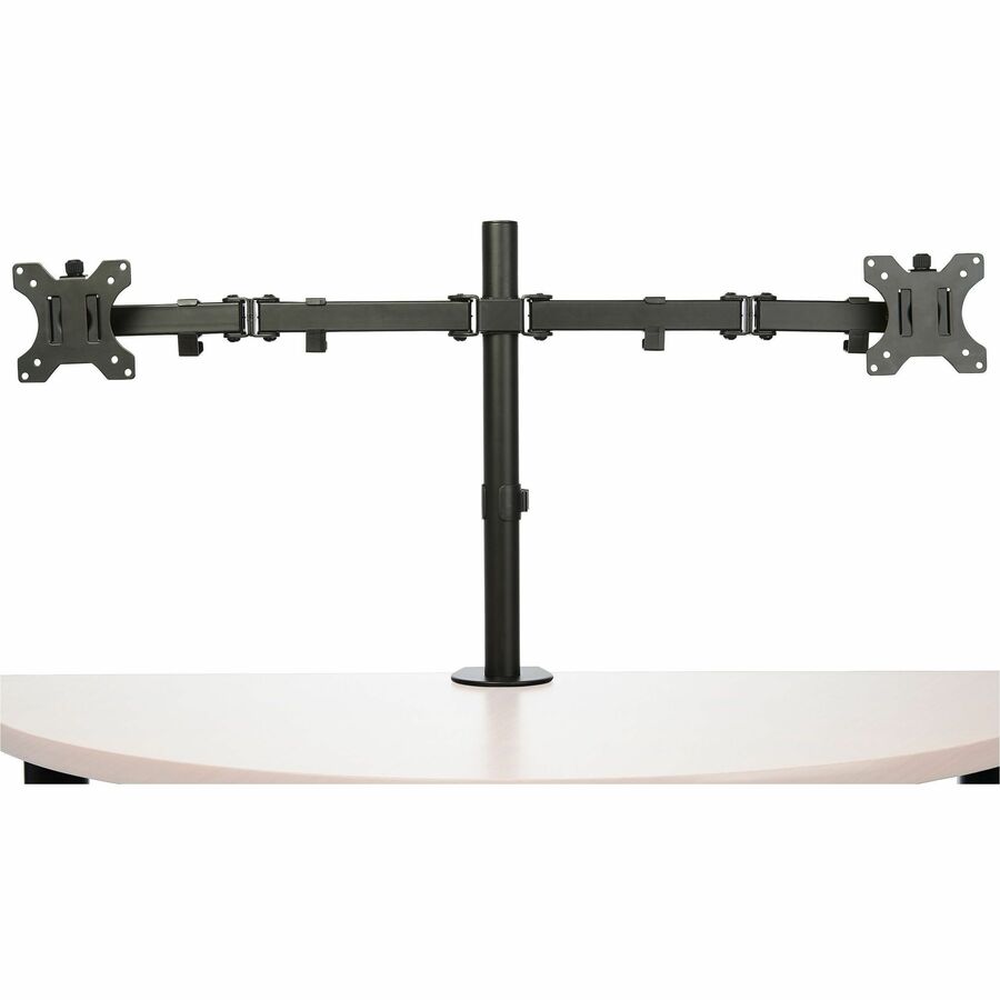 StarTech.com Desk Mount Dual Monitor Arm - Ergonomic VESA Compatible Mount for up to 32 inch Display - Desk Clamp / Grommet - Articulating ARMDUAL2
