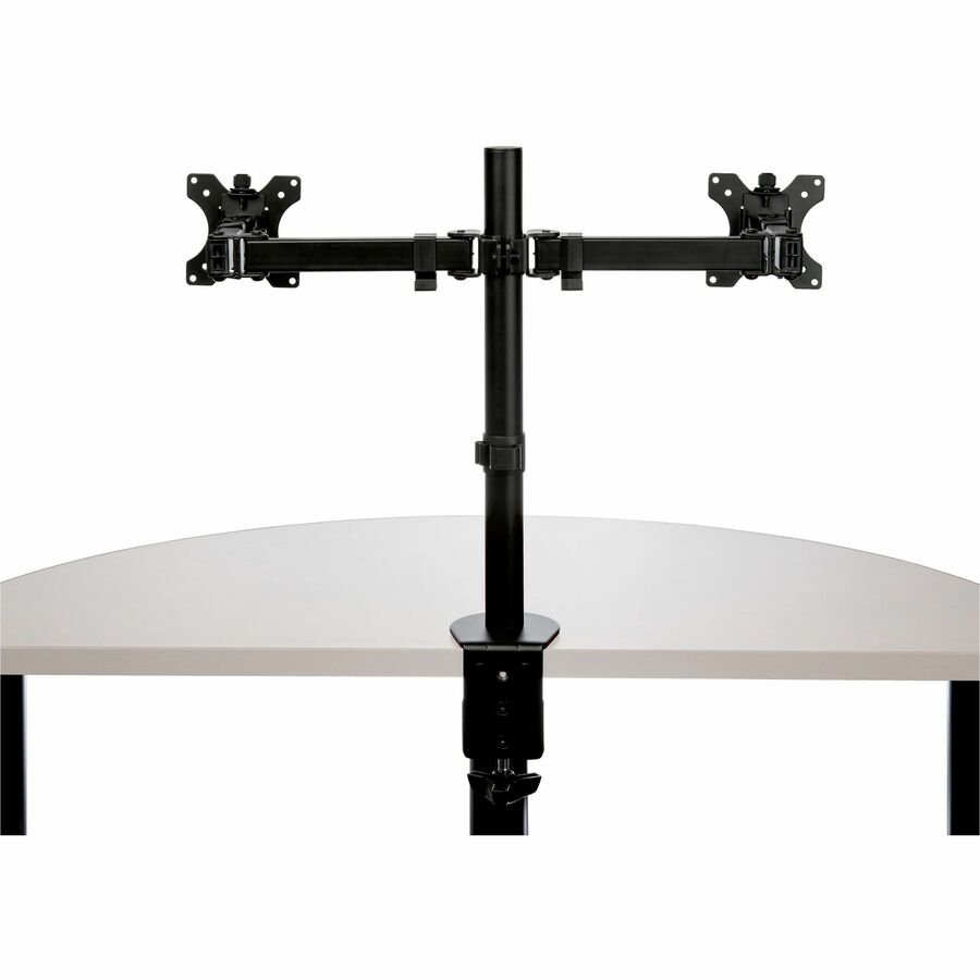 StarTech.com Desk Mount Dual Monitor Arm - Ergonomic VESA Compatible Mount for up to 32 inch Display - Desk Clamp / Grommet - Articulating ARMDUAL2