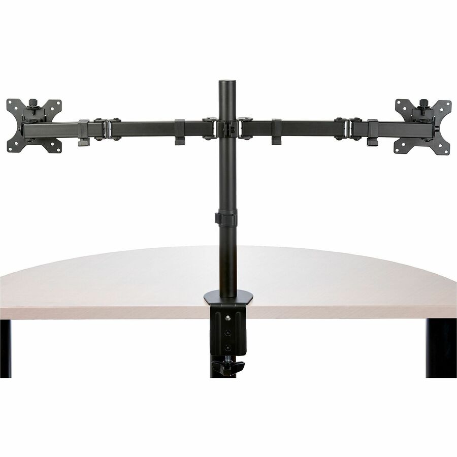 StarTech.com Desk Mount Dual Monitor Arm - Ergonomic VESA Compatible Mount for up to 32 inch Display - Desk Clamp / Grommet - Articulating ARMDUAL2