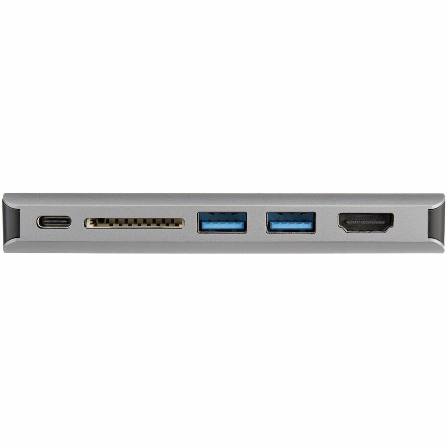 StarTech.com USB C Multiport Adapter - USB-C Mini Travel Dock w/ 4K HDMI or 1080p VGA - 100W PD Pass-Through, 3x USB, SD, GbE, Audio DKT30CHVAUSP
