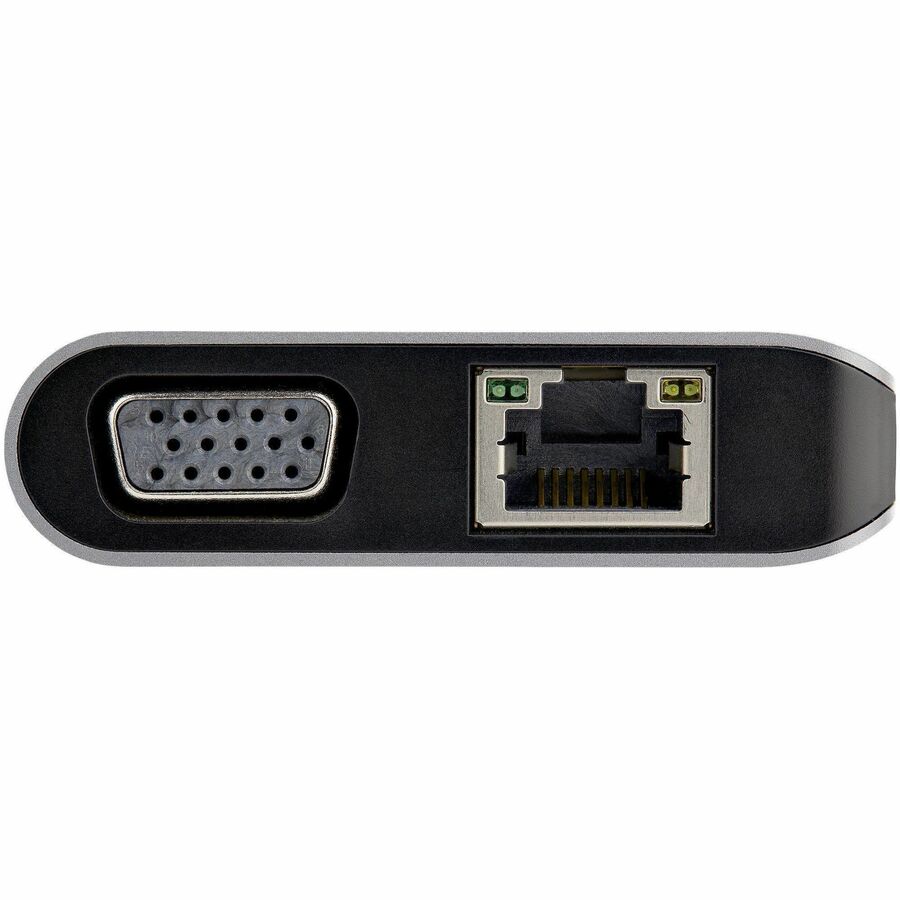StarTech.com USB C Multiport Adapter - USB-C Mini Travel Dock w/ 4K HDMI or 1080p VGA - 100W PD Pass-Through, 3x USB, SD, GbE, Audio DKT30CHVAUSP