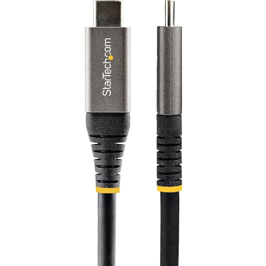 StarTech.com 6ft 2m USB C Cable, High Quality USB-C Cable, USB 3.0 (5Gbps) Type-C Cable, 5A/100W PD, DP Alt Mode, USB C Cord USB315CCV2M
