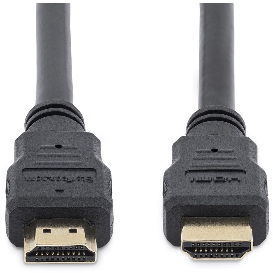 StarTech.com 6ft HDMI Cable, 10 Pack, 4K High Speed HDMI Cable with Ethernet, Ultra HD 4K 30Hz Video, Black HDMI 1.4 Monitor Cord HDMM610PK