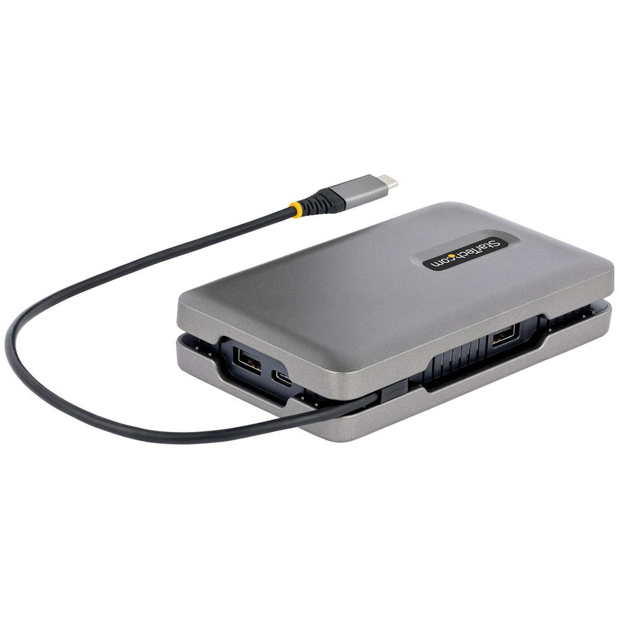 StarTech.com USB-C Multiport Adapter w/USB-C DP Alt Mode Video/4K HDMI/VGA, USB-C Dual Monitor Docking Station, Type C Mini Dock/MST Hub DKM31C3HVCPD