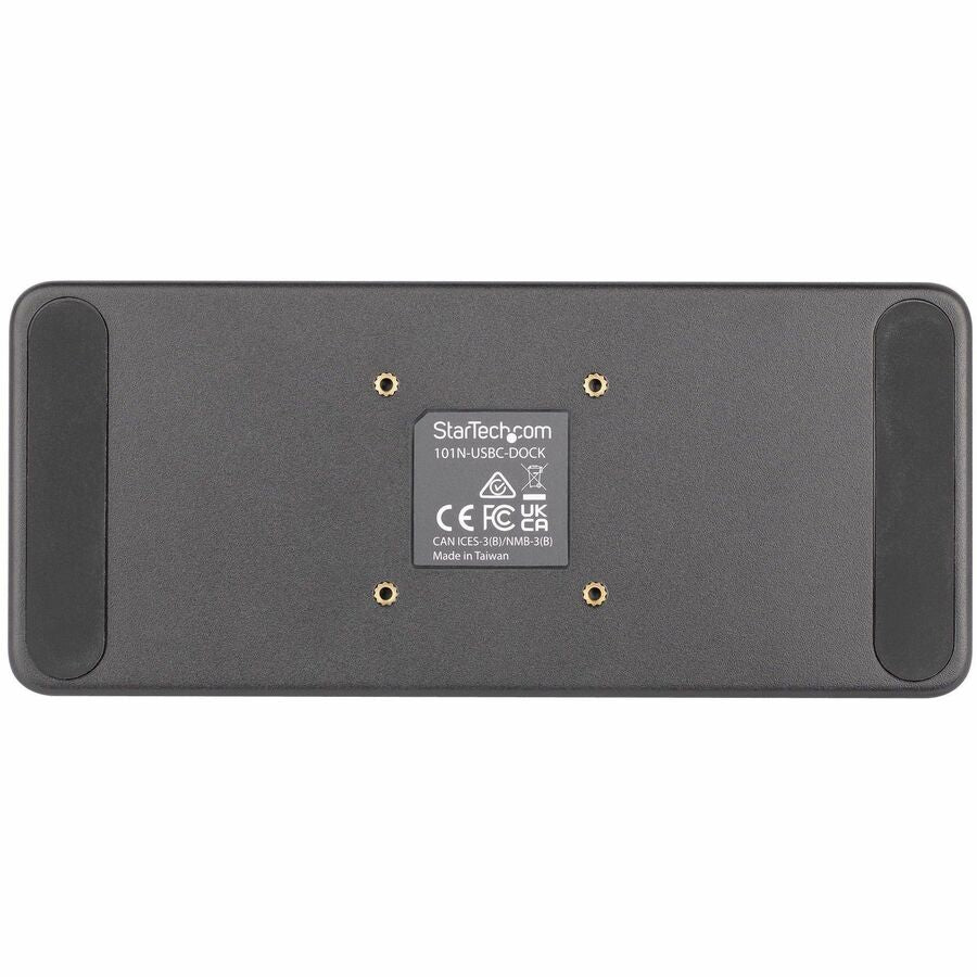 StarTech.com Dual-Monitor USB-C Docking Station, DisplayPort & HDMI/VGA Multi Monitor Dock up to 4K 60Hz, USB-C Dock, 7x USB Hub, 85W PD 101N-USBC-DOCK