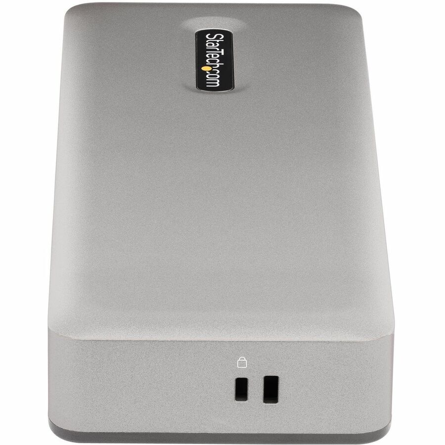 StarTech.com Dual-Monitor USB-C Docking Station, DisplayPort & HDMI/VGA Multi Monitor Dock up to 4K 60Hz, USB-C Dock, 7x USB Hub, 85W PD 101N-USBC-DOCK