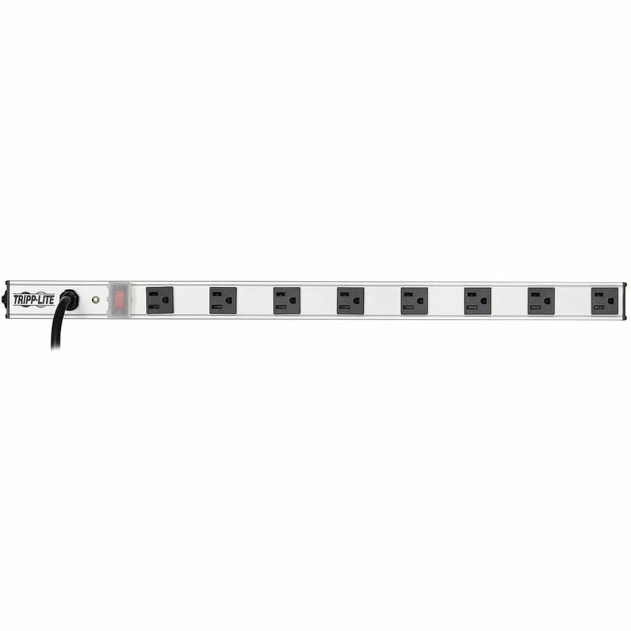 Tripp Lite by Eaton 8-Outlet Vertical Power Strip, 120V, 15A, 15 ft. (4.57 m) Cord, 5-15P, 24 in. PS2408