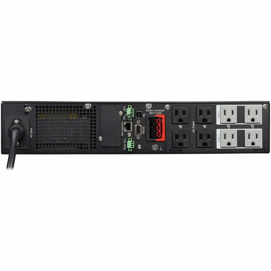 Eaton Tripp Lite Series SmartPro 750VA 750W 120V Line-Interactive Sine Wave UPS - 8 Outlets, Extended Run, Network Card Option, LCD, USB, DB9, 2U Rack/Tower - Battery Backup SMART750RMXL2U