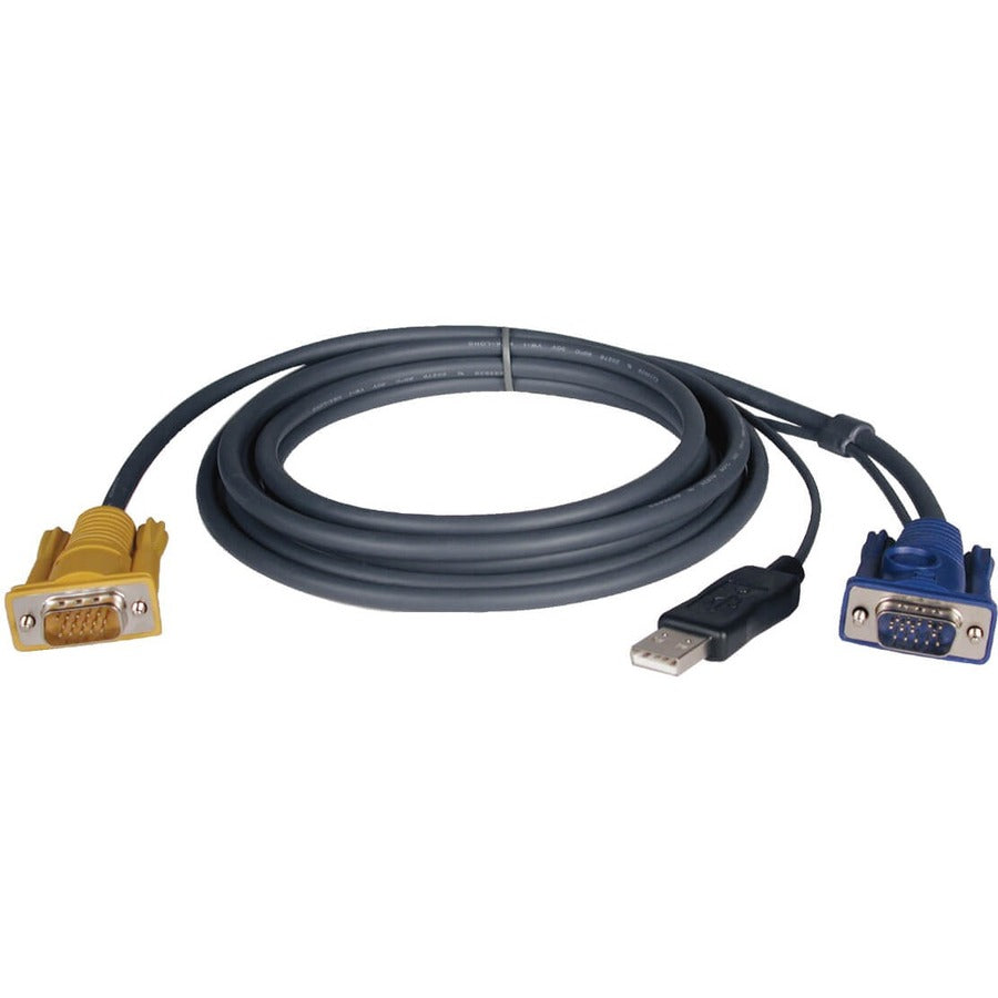 Tripp Lite by Eaton USB (2-in-1) Cable Kit for NetDirector KVM Switch B020-Series and KVM B022-Series, 10 ft. (3.05 m) P776-010
