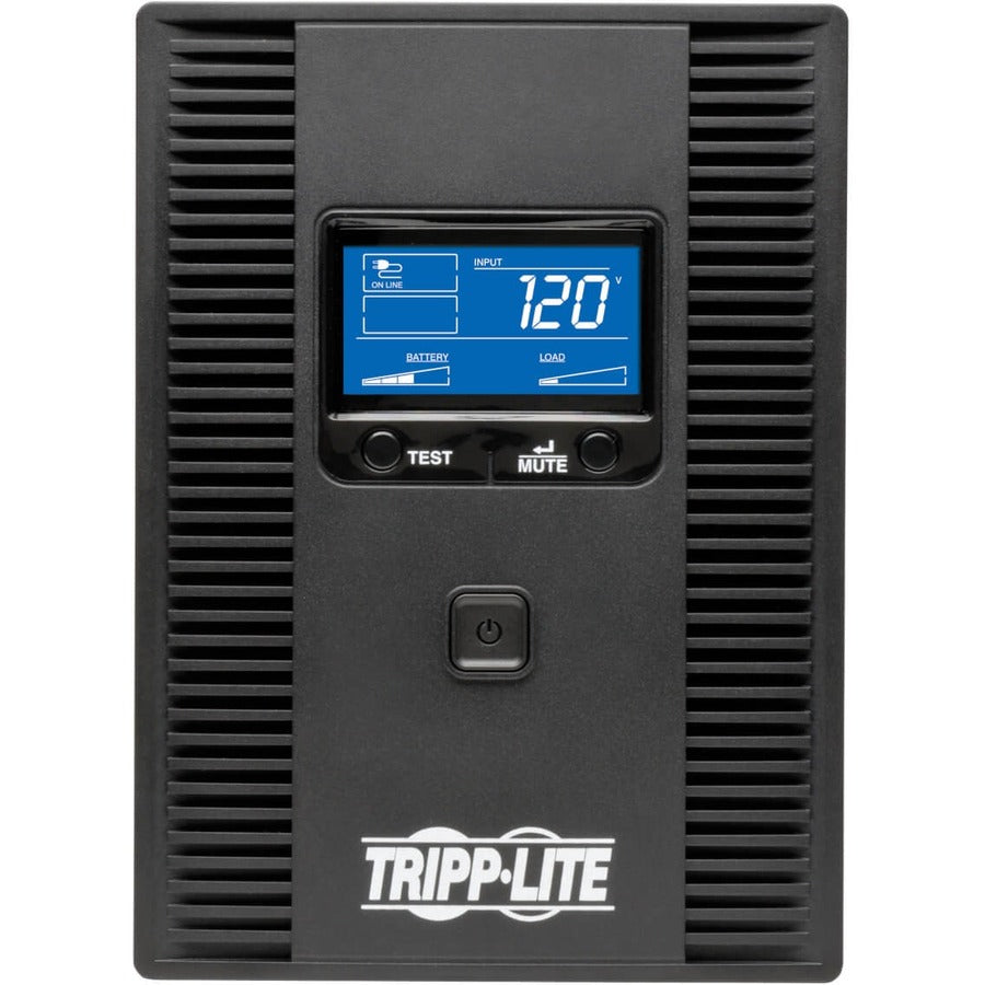 Tripp Lite by Eaton SmartPro 1500VA 900W 120V Line-Interactive Sine Wave UPS - 8 Outlets, LCD, USB, Tower - Battery Backup SMART1500LCDT