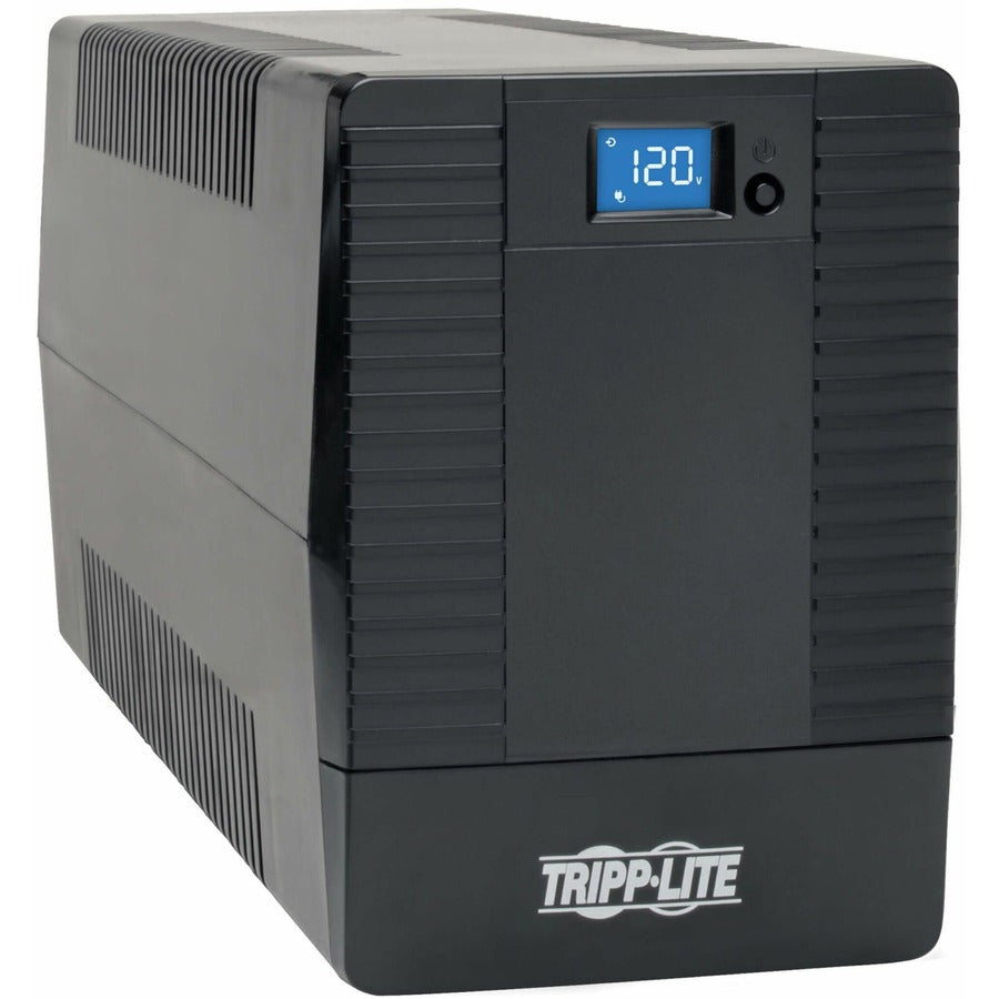 Tripp Lite by Eaton 1440VA 940W Line-Interactive UPS - 8 NEMA 5-15R Outlets, AVR, USB, Serial, LCD, Extended Run, Tower - Battery Backup OMNIVS1500XL