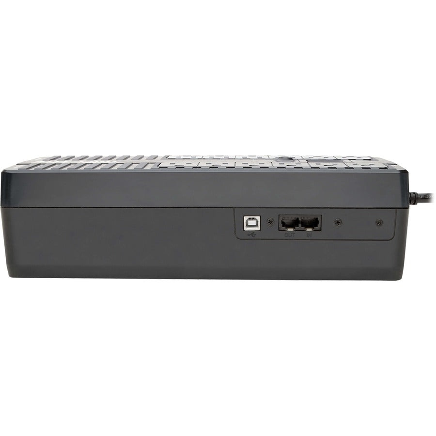 Tripp Lite by Eaton 850VA 425W Standby UPS - 12 NEMA 5-15R Outlets, 120V, 50/60 Hz, USB, LCD, ENERGY STAR, Desktop/Wall - Battery Backup ECO850LCD