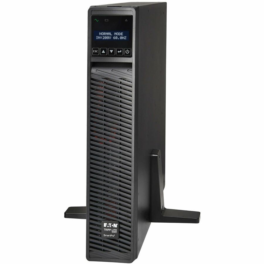 Eaton Tripp Lite Series SmartPro 3000VA 3000W 208V Line-Interactive Sine Wave UPS - 10 Outlets, Extended Run, Network Card Option, LCD, USB, DB9, 2U Rack/Tower - Battery Backup SMX3000XLRT2UA