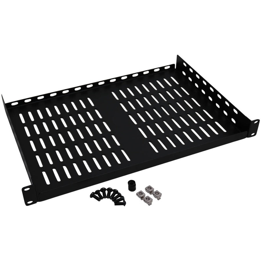 Tripp Lite by Eaton SmartRack 1U Cantilever Fixed Shelf (40 lbs / 18.1 kgs capacity; 12-in. / 305 mm Deep) SRSHELF2P1U