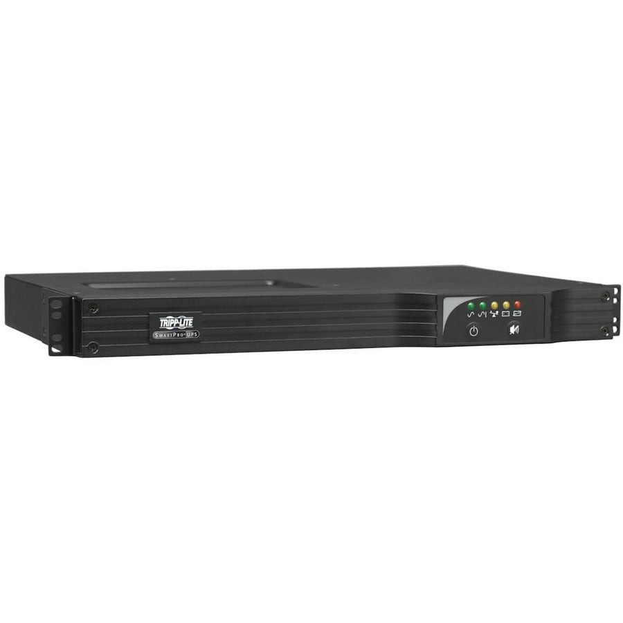 Tripp Lite by Eaton SmartPro 120V 1kVA 800W Line-Interactive Sine Wave UPS, Network Card Option, USB, DB9, 6 Outlets, 1U Rack/Vertical - Battery Backup SMART1000RM1U