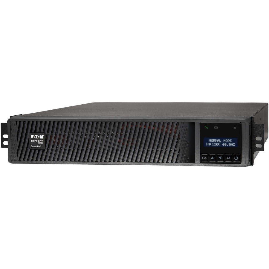Eaton Tripp Lite Series SmartPro 1000VA 1000W 120V Line-Interactive Sine Wave UPS - 8 Outlets, Extended Run, Network Card Option, LCD, USB, DB9, 2U Rack/Tower - Battery Backup SMART1000RMXL2U