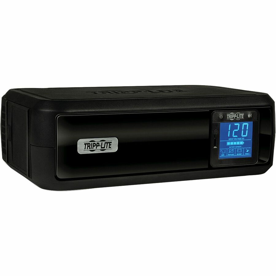 Tripp Lite by Eaton OmniSmart LCD 120V 650VA 350W Line-Interactive UPS, Tower, LCD display, USB port - Battery Backup OMNI650LCD