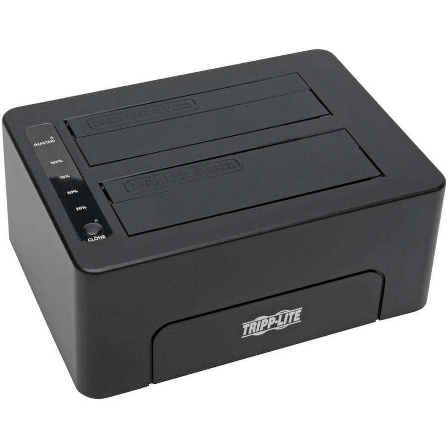 Tripp Lite by Eaton USB 3.0 SuperSpeed to Dual SATA External Hard Drive Docking Station with Cloning for 2.5 in./3.5 in. HDD U339-002
