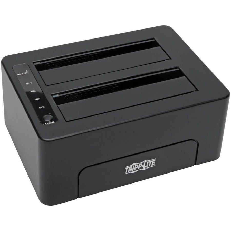 Tripp Lite by Eaton USB 3.0 SuperSpeed to Dual SATA External Hard Drive Docking Station with Cloning for 2.5 in./3.5 in. HDD U339-002