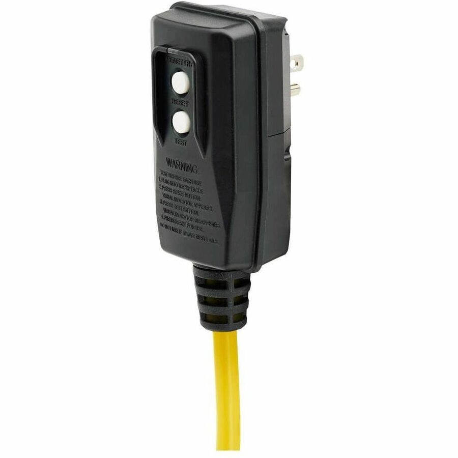 Eaton Tripp Lite Series Power It! 6-Outlet Safety Power Strip, 9 ft. (2.74 m) Cord & Clip, Hang Holes, Safety Covers, GFCI Plug TLM609GF