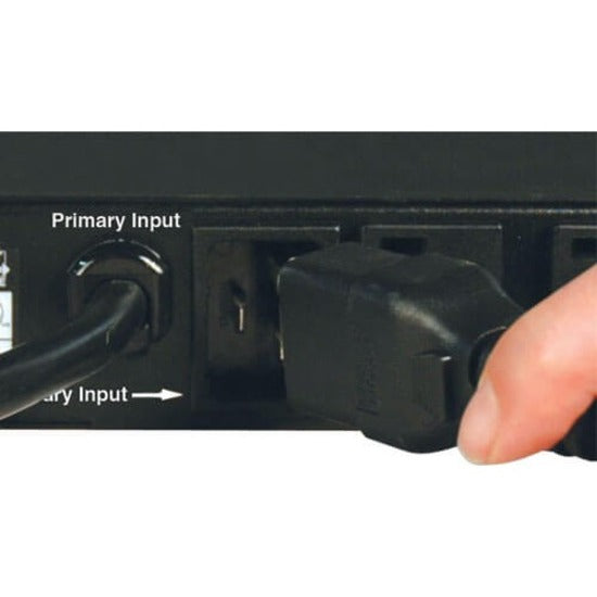 Tripp Lite by Eaton 1.9kW Single-Phase Switched Automatic Transfer Switch PDU, 2 120V L5-20P / 5-20P Inputs, 16 5-15/20R Outputs, 1U, TAA PDUMH20ATNET