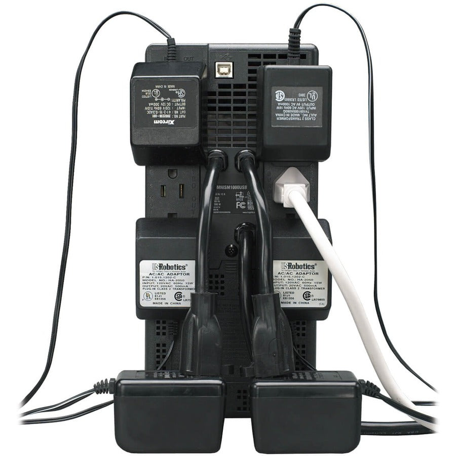Tripp Lite by Eaton OmniVS 120V 1000VA 500W Line-Interactive UPS, Tower, USB port - Battery Backup OMNIVS1000