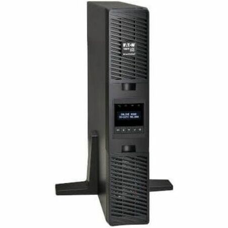 Eaton Tripp Lite Series SmartOnline 2200VA 2000W 208/230V Double-Conversion UPS - 10 Outlets, Extended Run, Network Card Option, LCD, USB, DB9, 2U Rack/Tower - Battery Backup SUINT2200LCD2U