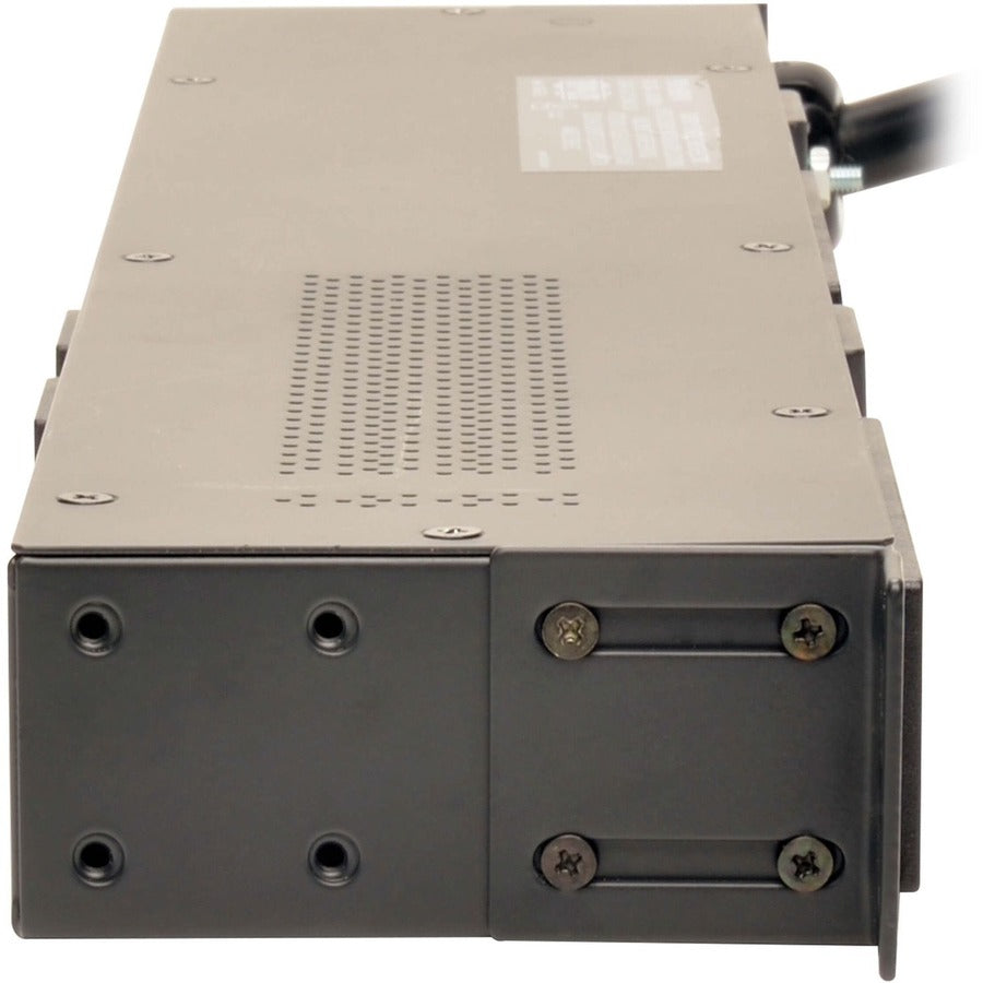 Tripp Lite by Eaton 5.8kW Single-Phase 200-240V Basic PDU, 10 C13 Outlets, NEMA L6-30P Input, 12 ft. (3.66 m) Cord, 1U Rack-Mount PDUH30HV