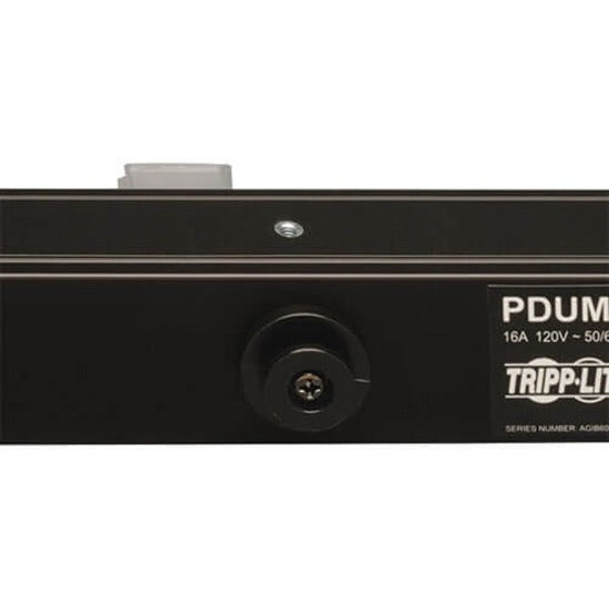 Tripp Lite by Eaton 2kW Single-Phase Local Metered PDU, 100-127V Outlets (14 5-15/20R), L5-20P/5-20P adapter, 0U Vertical, 36 in. Height PDUMV20-36
