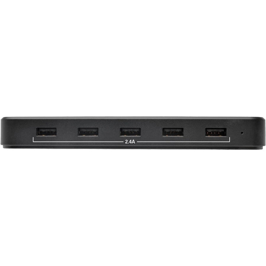 Tripp Lite by Eaton 5-Port USB Charging Station with Built-In Device Storage, 12V 4A (48W) USB Charger Output U280-005-ST