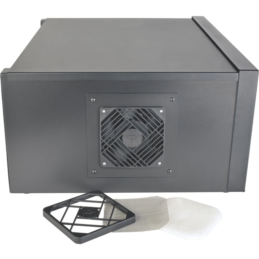 Tripp Lite by Eaton 5U Security DVR Lockbox Rack Enclosure 60lb Capacity Black SRDVRLB