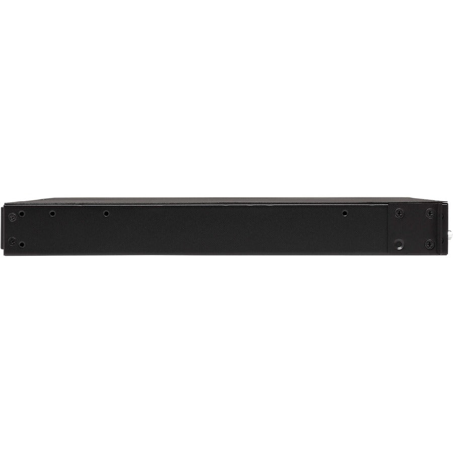 Tripp Lite by Eaton 2.4kW Single-Phase Switched Automatic Transfer Switch PDU, Two 200-240V C14 Inlets, 10 C13 Outputs, 1U, TAA PDUMH15HVATNET