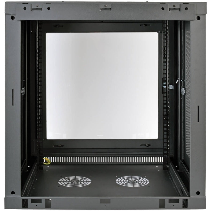 Tripp Lite by Eaton SmartRack 12U Low-Profile Switch-Depth Wall-Mount Small Rack Enclosure, Clear Acrylic Window SRW12UG