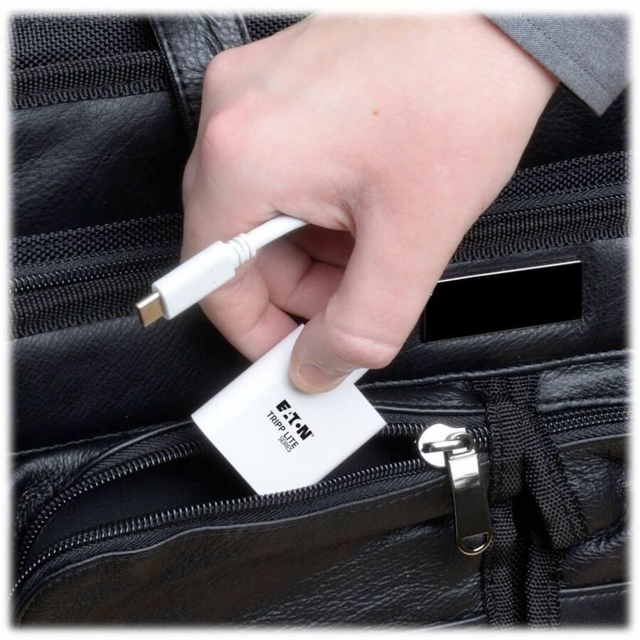 Tripp Lite by Eaton USB C to HDMI Video Adapter Converter 4Kx2K w/ USB-C PD Charging Port, USB-C to HDMI, USB Type-C to HDMI, USB Type C to HDMI 6in U444-06N-H4-C